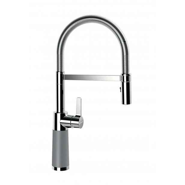 SCHOCK SC-550 - Dřezová baterie s flexibilním ramenem a sprškou, Croma/chrom 558000GCR
