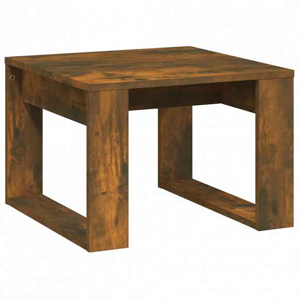 vidaXL Odkládací stolek kouřový dub 50 x 50 x 35 cm kompozitní dřevo