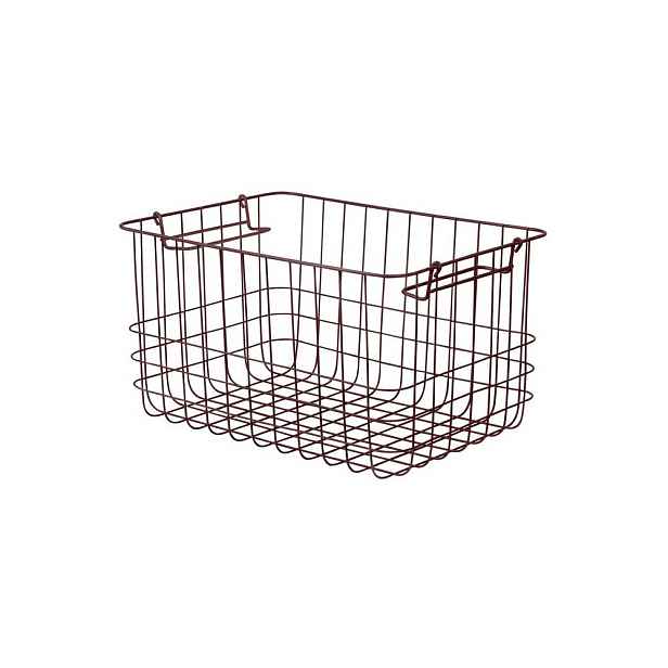 Drátěný kovový košík 37x26x20 cm Store-It – Mette Ditmer Denmark