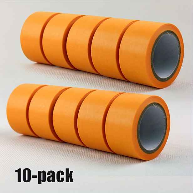 TEMU Sada 10 rolí washi pásky o šířce 1,18 palce/3 cm, vysoce přilnavá malířská páska – voděodolná, žáruvzdorná a beze zbytků, vhodná pro umění,