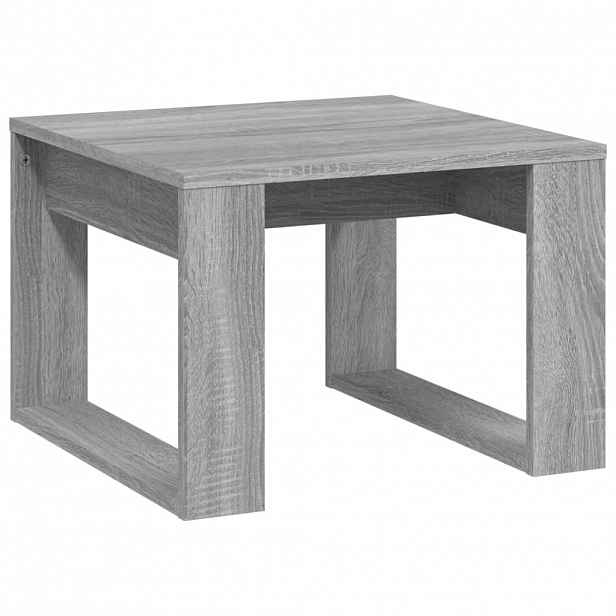 vidaXL Odkládací stolek šedý sonoma 50 x 50 x 35 cm kompozitní dřevo