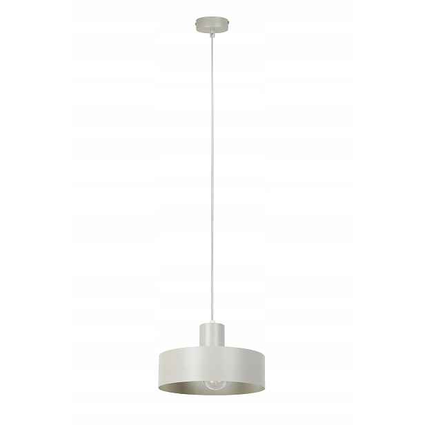 Závěsná lampa šedo-béžová Ø25 cm E27 15W Rif Sigma Lighting
