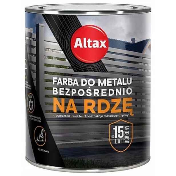 Altax Barva Na Kov Na Rez 2,5L Hnědá Matná
