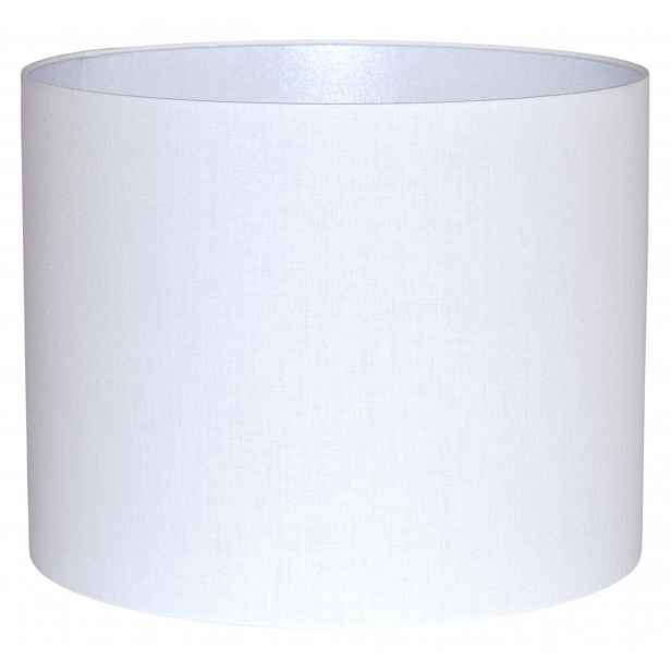 Stínidlo na stojací lampu Závěsný válec 25/20 cm E27 Bílý Studený Mirano