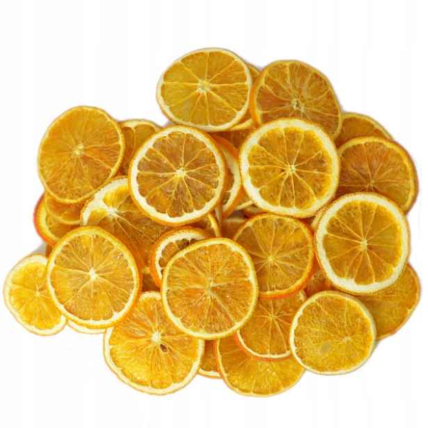Sušené pomeranče v plátcích sušené rostliny voňavé dekorativní plátky 1 kg