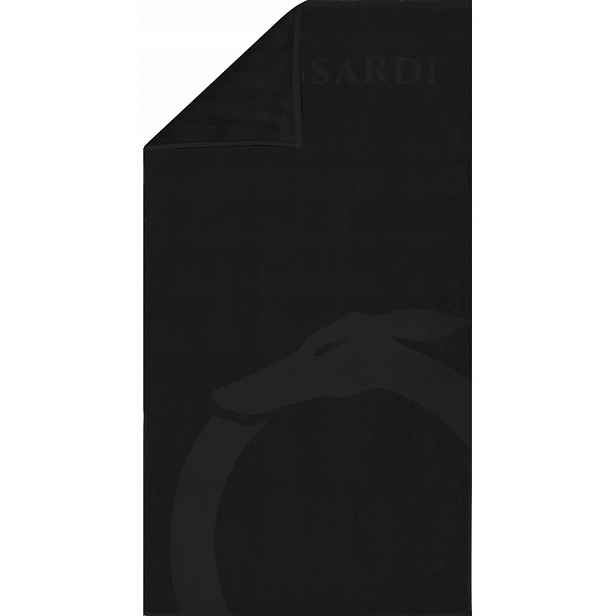Trussardi Plážový Ručník TRU2MTW01 Black velký ručník, černý
