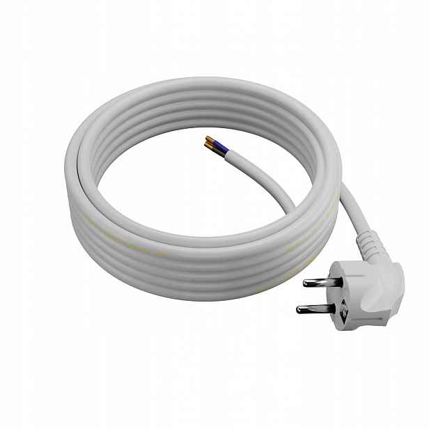 Připojovací kabel 10 m s úhlovou zástrčkou Uni-Schuko 250V 16A 3x1,5 mm²