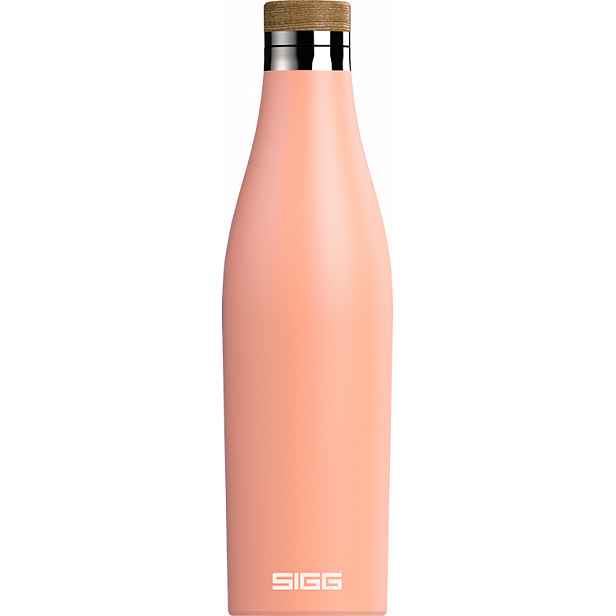 SIGG dvoustěnná nerezová láhev na vodu Meridian, růžová, 0,5 l