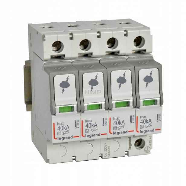 Přepěťová ochrana T2 40 kA 4P 412243 Legrand