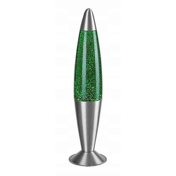 noční dekorativní lávová stolní lampa se třpytkami se třpytkami 40 cm Rabalux