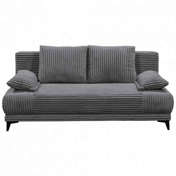 MID.YOU ROZKLÁDACÍ POHOVKA, textil, antracitová