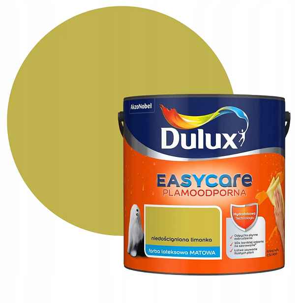 Dulux Easycare Barva Odolná Proti Skvrnám Nepřekonatelná limetka 2.5 L