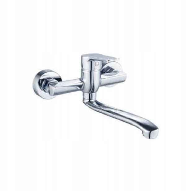 Duro nástěnná umyvadlová baterie Fresa 15 cm chrom D/B-23.04-15