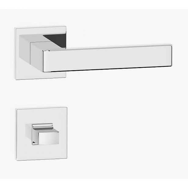 Klika Apolio Slin chrom rozety WC/koupelna