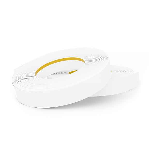 Okenní maskovací lišta Plochá bílá 60 mm Pvc 25 m profil zasklení