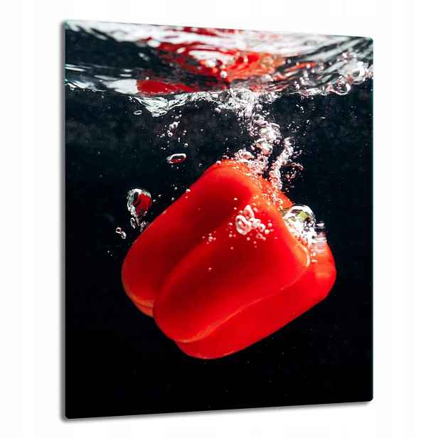 7v1 Skleněná Deska Panelová Deska 40x52 Paprika