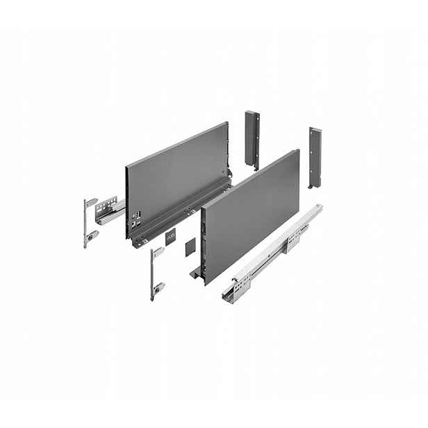 Šuplík Gtv Axis Pro Push Open H116 L400 Antracit
