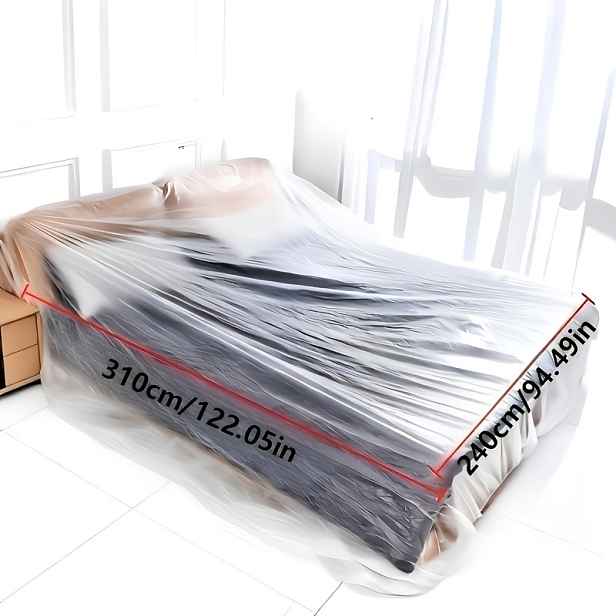 TEMU 1/2 ks Sada extra velkého prostěradla a chrániče matrace, vyrobeno z prémiové fólie, s elastickou stahovací šňůrkou, sada prostěradel,
