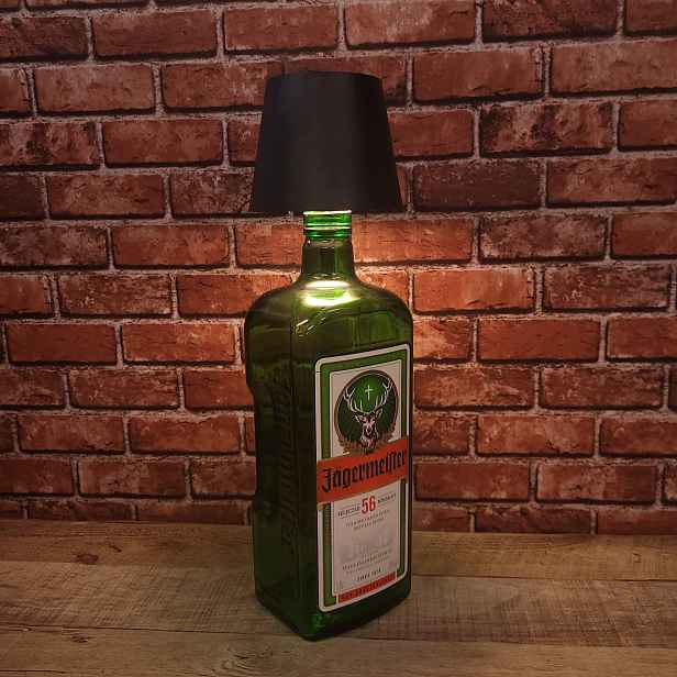 Jagermeister Velká Giga Lampička S Klošem Dotyková noční Dárek 1,75L