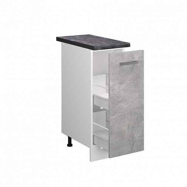 Vicco LÉKÁRNIČKOVÁ SKŘÍŇKA R-Line Beton 30 cm , PD Antracit