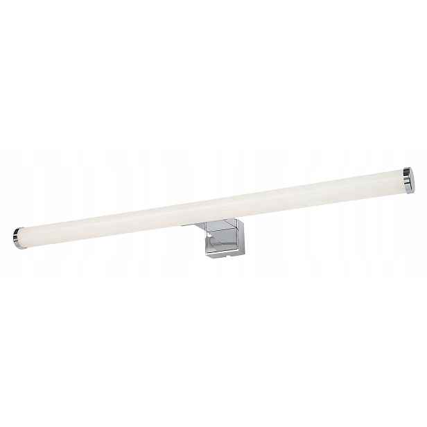 Led chromované nástěnné svítidlo do koupelny nad zrcadlo, podlouhlé, 50 cm, 4000 K, Rabalux