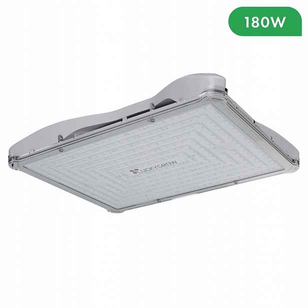 Luckygrow X-series 180W 2.6 µmol/J Led lampa pro pěstování rostlin pokrytí