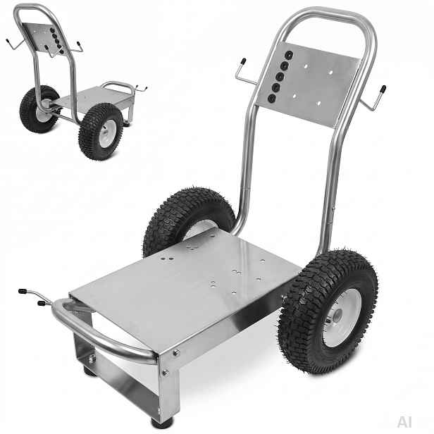 Vozík Inox max 300 kg základna rámu myčky čerpadla Comet Hawk Karcher Interpump