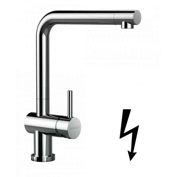 SCHOCK Epos - Dřezová baterie, sklopná pod okno, chrom 540008CHR