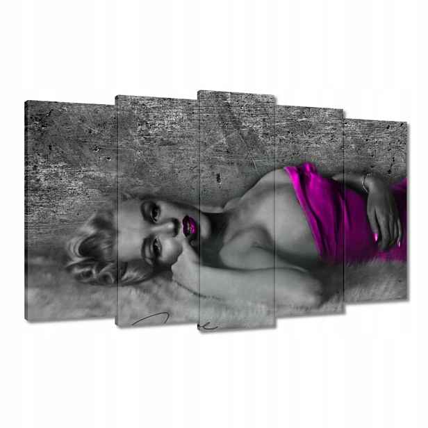 Obrazy 100x60 Růžová Marilyn Monroe