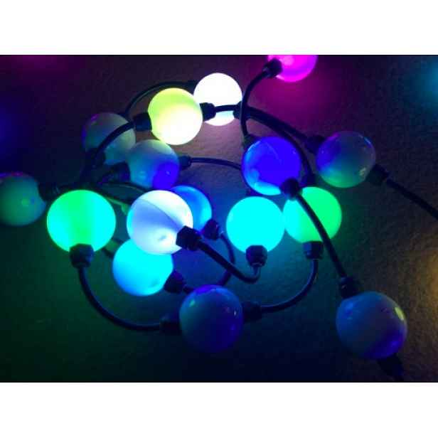 Led Vánoční Ozdoba Velké Koule 5 CM 50 MM Síťka