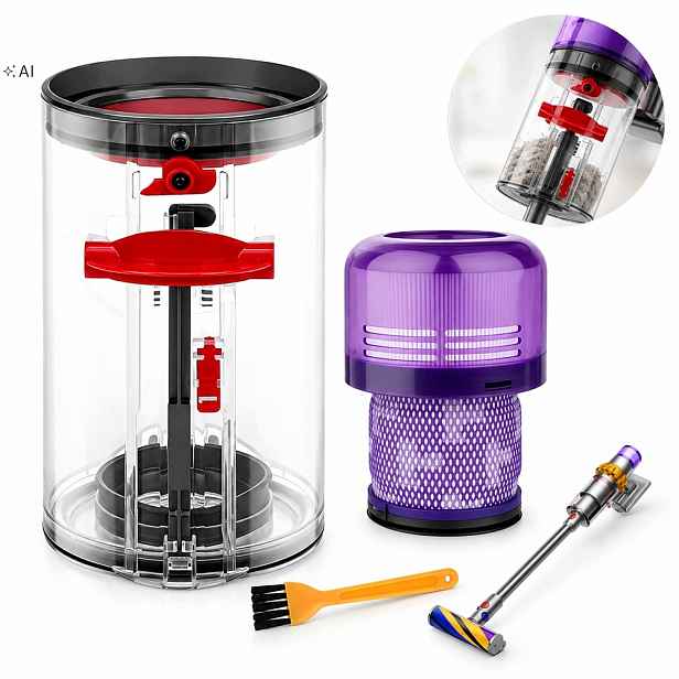 Náhradní Nádobka Na Prach S Hepa Filtrem Pro Dyson V11 V15