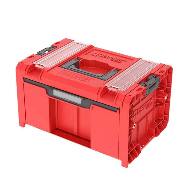 Qbrick Pro DRAWER1 TOOLBOX2.0 Basic Red Hd box na nářadí se zásuvkou