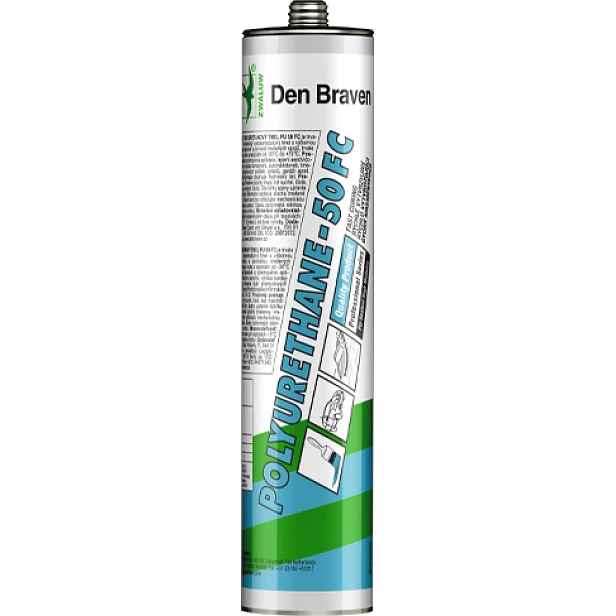 Tmel polyuretanový Den Braven PU 50 FC bílý 600 ml