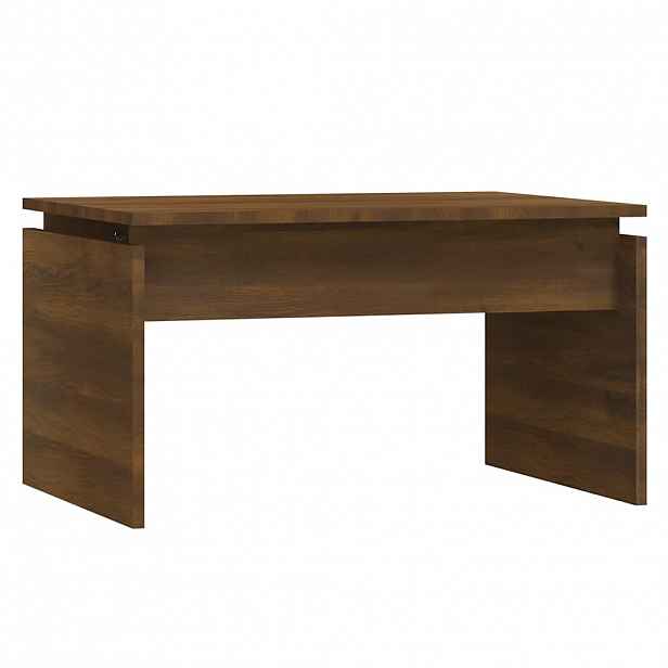 vidaXL Konferenční stolek hnědý dub 68 x 50 x 38 cm kompozitní dřevo