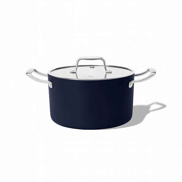 Elmich Nepřilnavý keramický hrnec Vital Ø 20 cm (3.5L) tmavě modrá