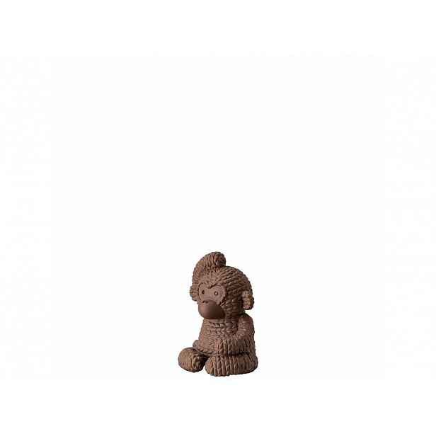 Moderní dekorace opice Gordon Rosenthal Pets, malá, 6,5 cm