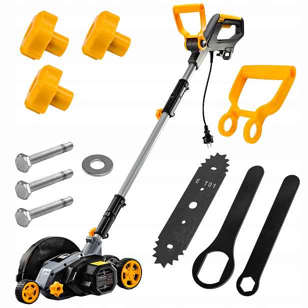 Elektrický Ohraňovací Stroj 1500 V 200 MM Pro Odstraňování Plevele Mechu Z Kostek