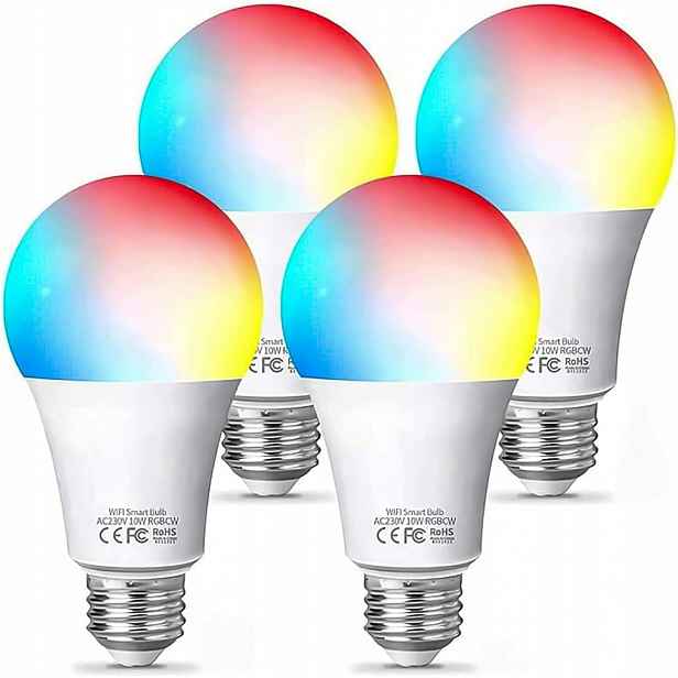 Inteligentní Led žárovky Fitop E27 806 LM 9 W 4 kusy