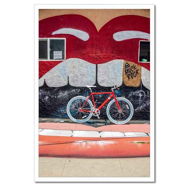 Plakáty v rámu 40x60 Jízdní kola Kola Dvě kolečka