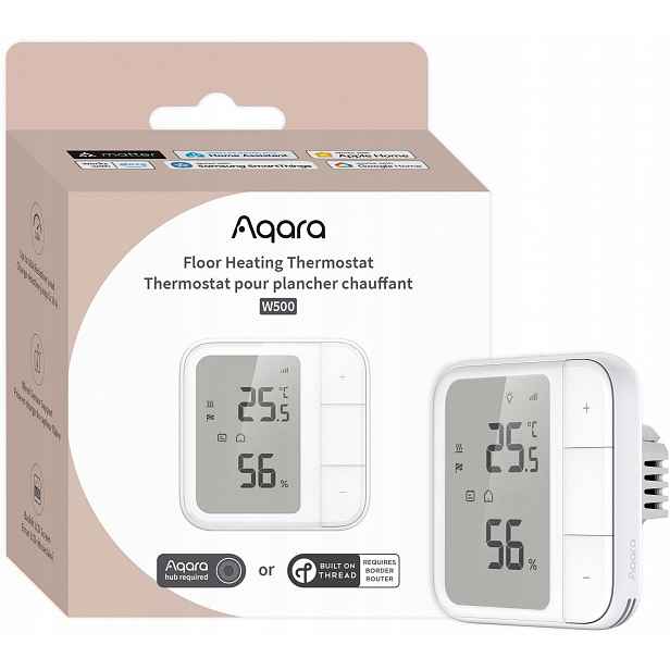 Aqara Termostat pro podlahové vytápění Thermostat W500 pro podlahové vytápění Ut-