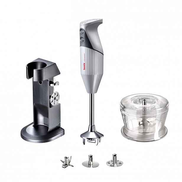 Bamix Tyčový mixér Deluxe, typ D, 200 W, stříbrná 1010.025