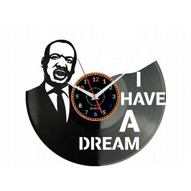 Martin Luther King Nápad na Dárek Nástěnná Dekorace z vinylové desky