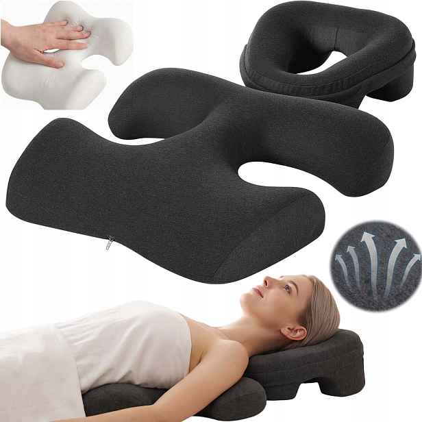 Ortopedický Polštář Na Spaní Memory, Odnímatelná, Ergonomická, Prodyšná