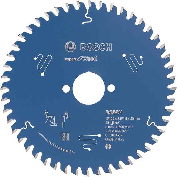 Kotouč pilový Bosch Expert for Wood 165×30×2,6 mm 48 z.