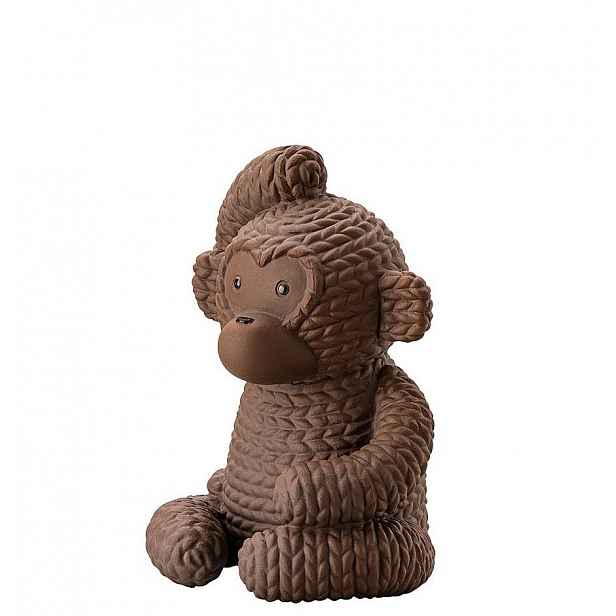 Moderní dekorace opice Gordon Rosenthal Pets, velká, 11,5 cm