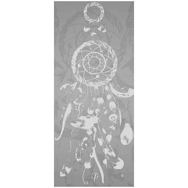 Samolepka Fototapeta Lapač snů Monochromatická harmonie boho 91x211
