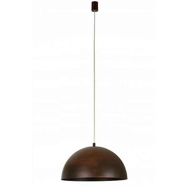 Závěsná lampa Hemisphere Hnědá 1xE27 33 cm Stropní Svítidlo Pokoj Obývací pokoj Dům