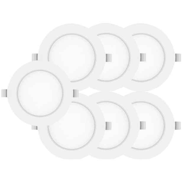 7x Lampička Panel Stropní Svítidlo Stropní Led svítidlo 6W Slim pro závěsný strop