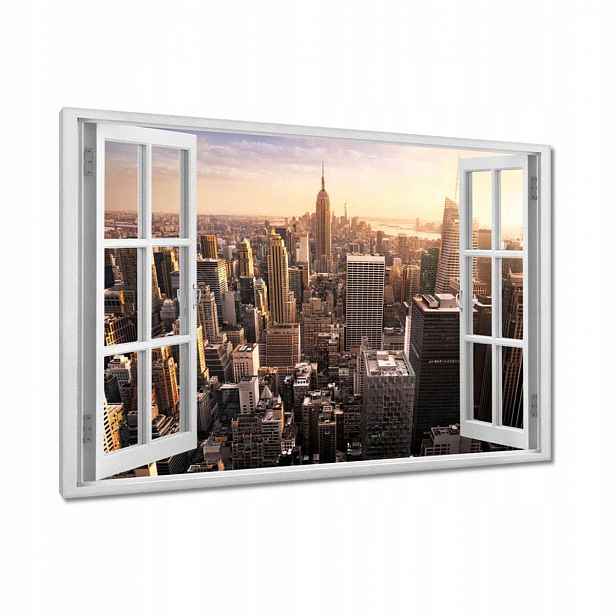 Obrazy 90x60 New York Pohled shora
