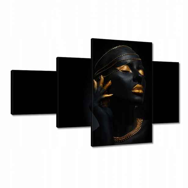 Obrazy 130x80 Zlatá aparace